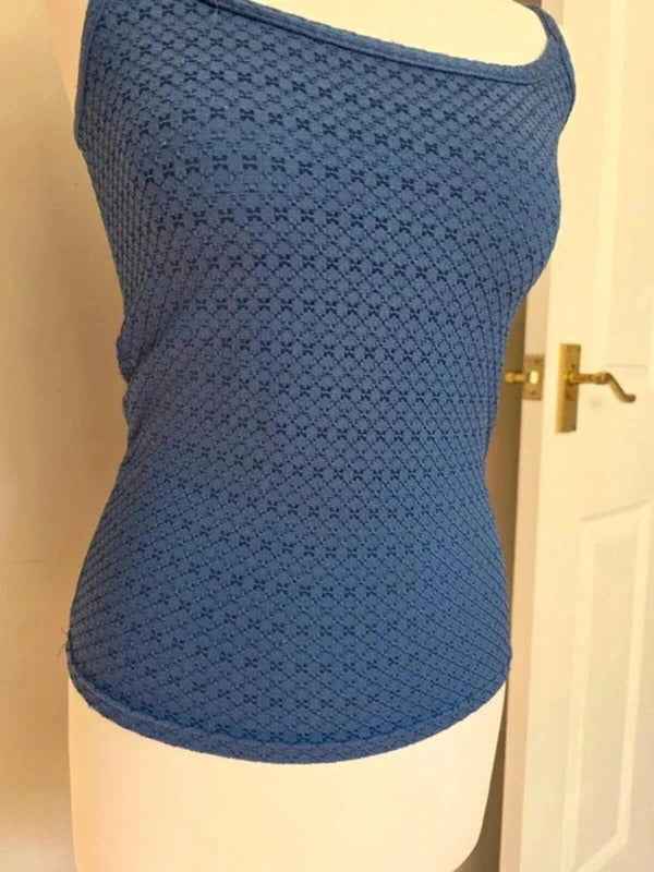 Vintage Y2K Roberta Textured Cami Top UK Size 10