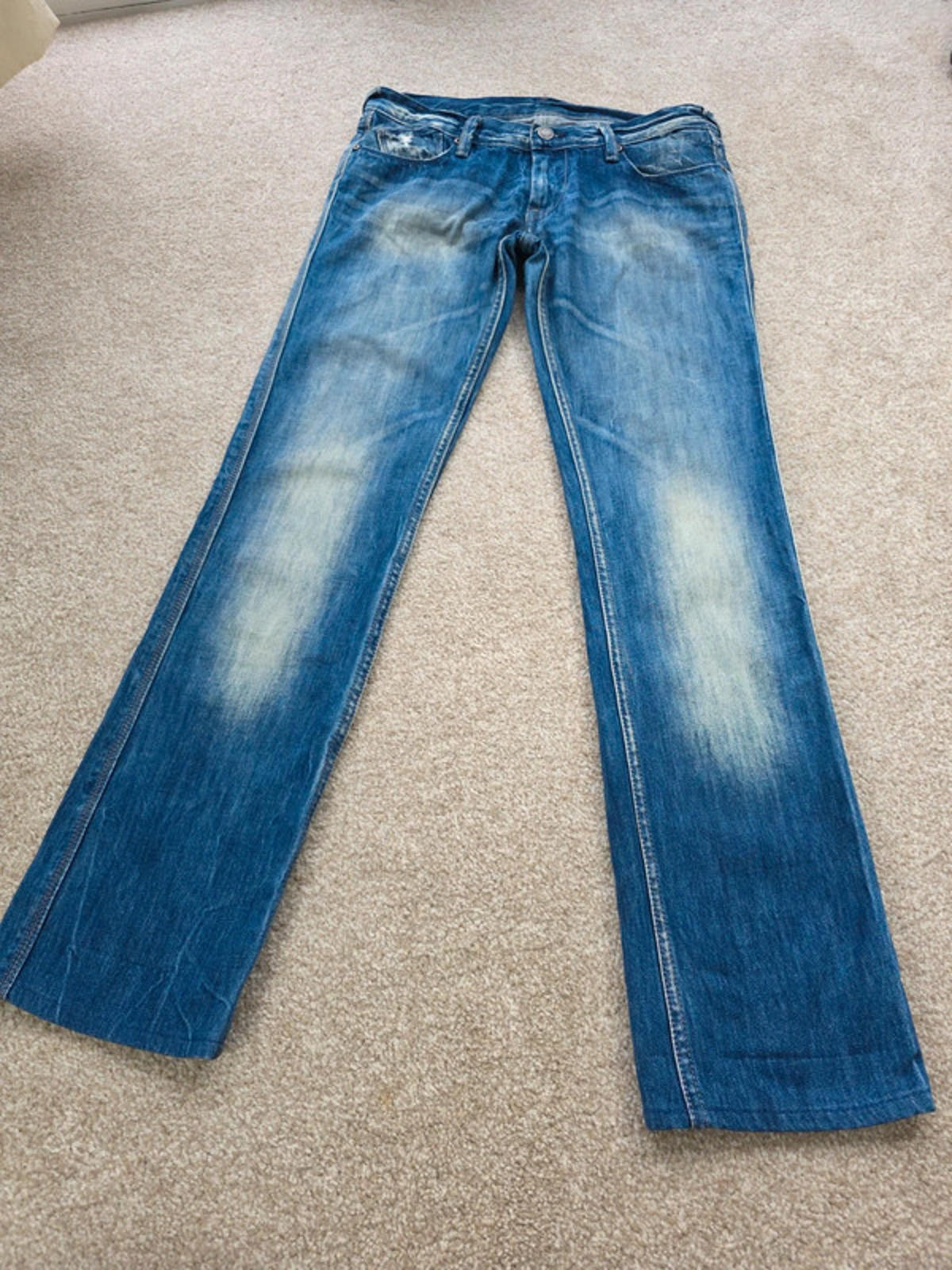 Vintage Y2K LTC Low Rise Straight Jeans UK Size 10