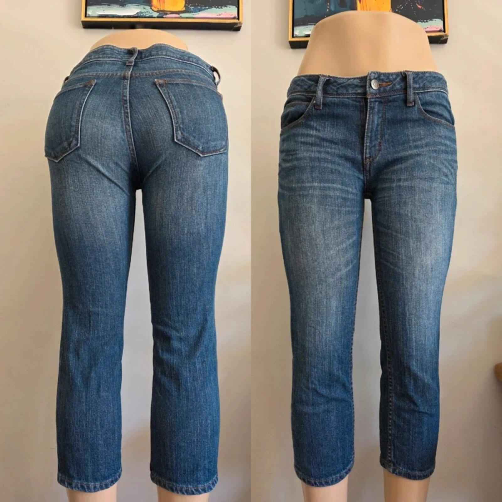 Vintage Y2K HushHush Low to Mid Rise Cropped Jeans UK Size 8/10