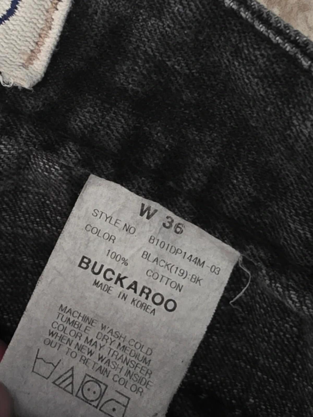 Buckaroo Mid Rise Slim Cropped Vintage Y2K Jeans UK Size 16