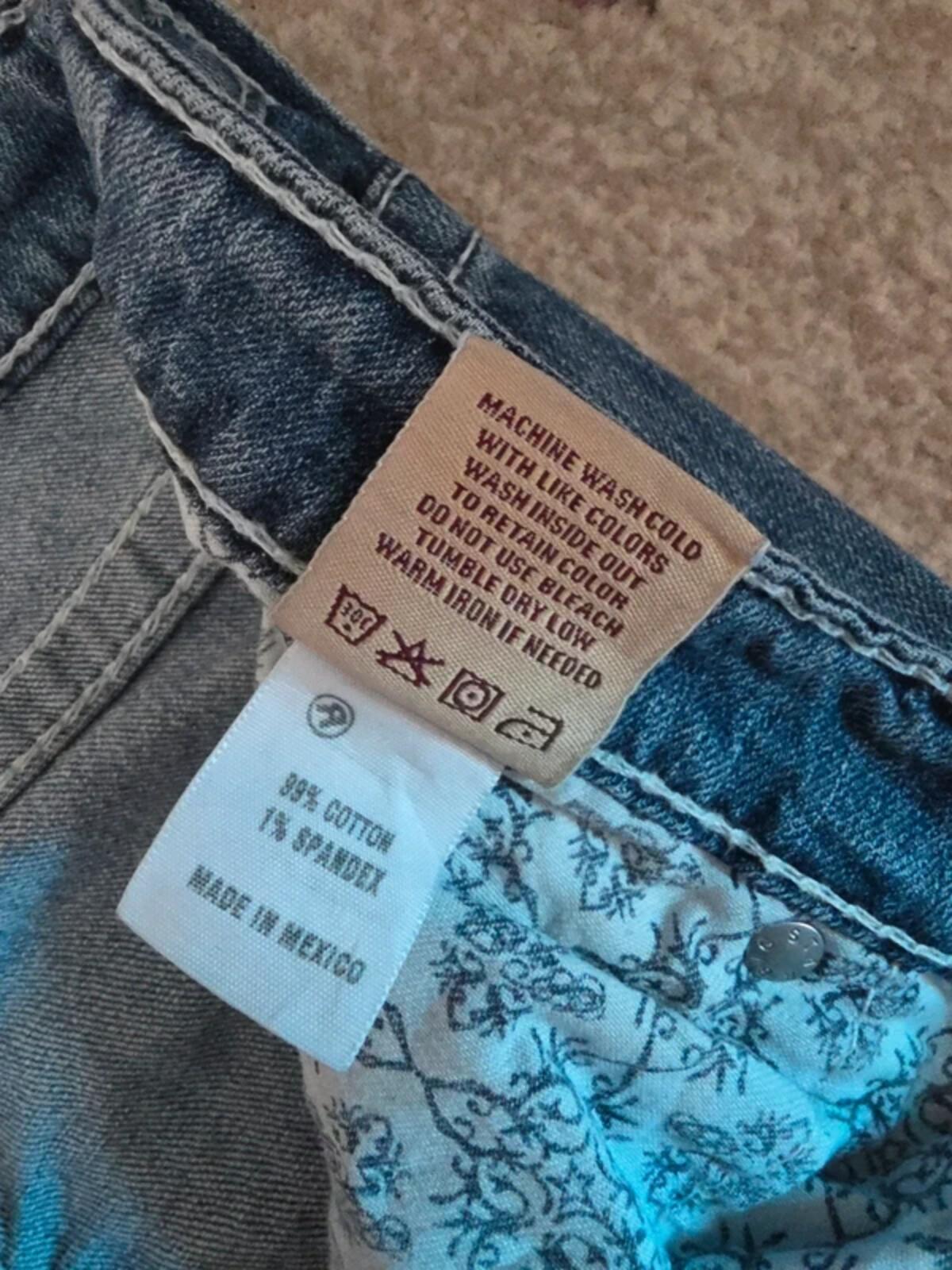 Big Star Mid Rise Bootcut Vintage Y2K Jeans UK Size 16