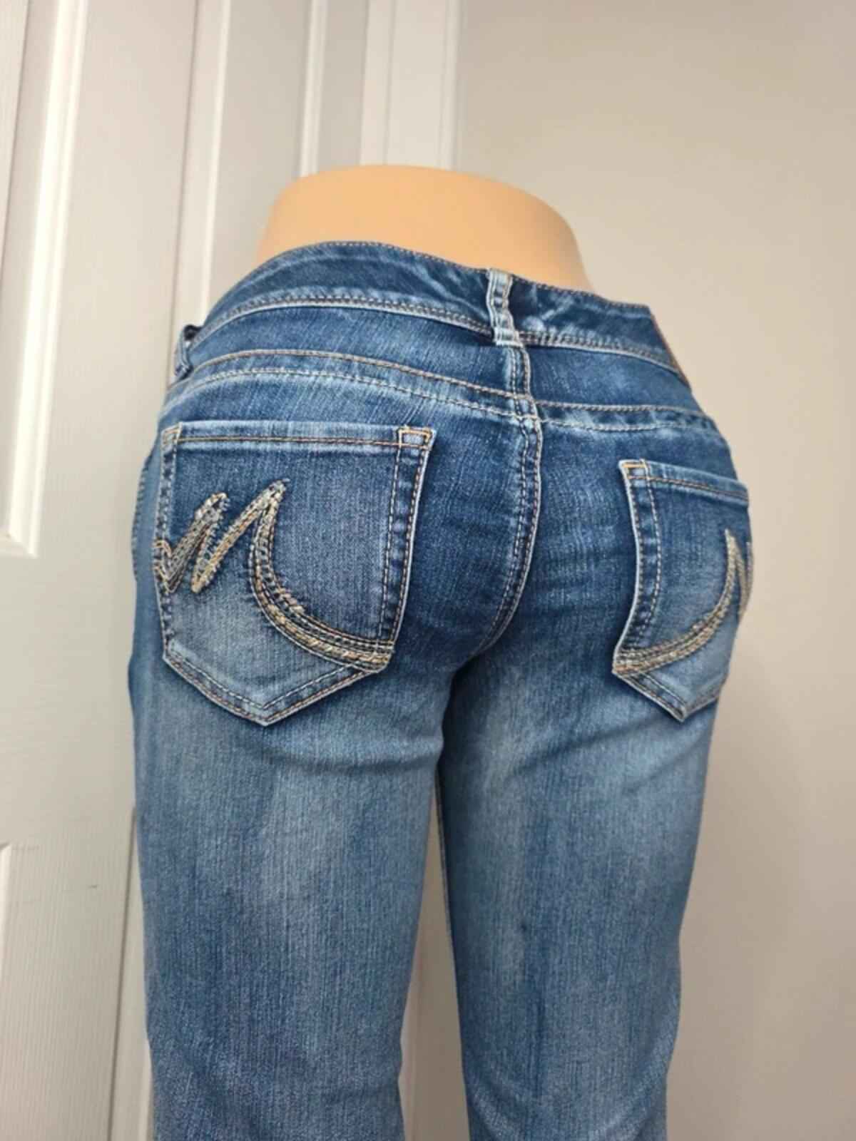 Maurices Low Rise Bootcut Jeans UK Size 8/10 Vintage Y2K