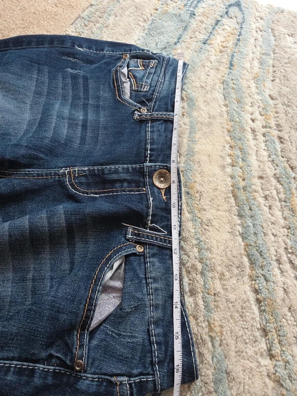 Vanity Low Rise Bootcut Vintage Y2K Jeans UK Size 8/10 Tall