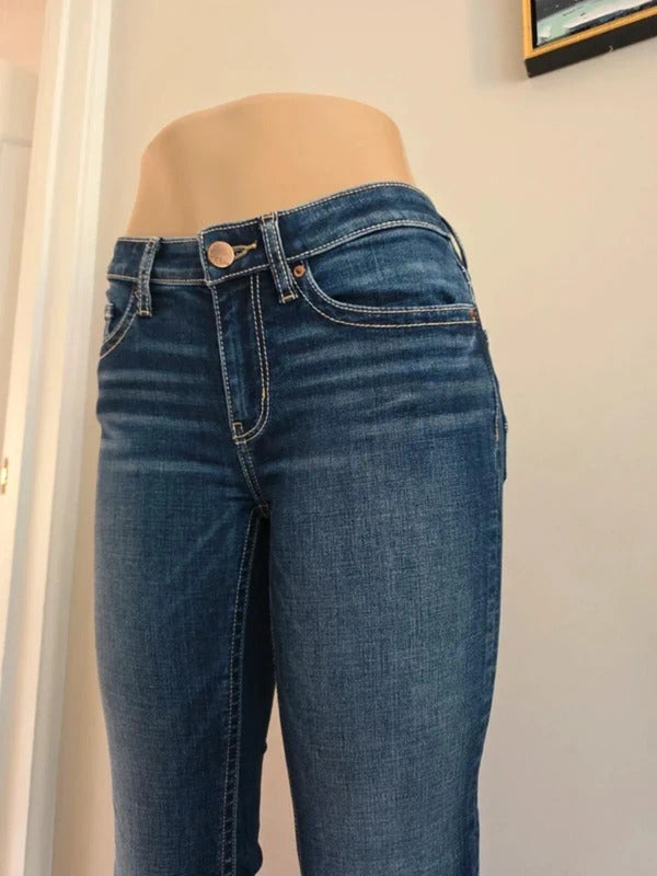 BKE Mid Rise Bootcut Vintage Y2K Jeans UK Size 6 Petite