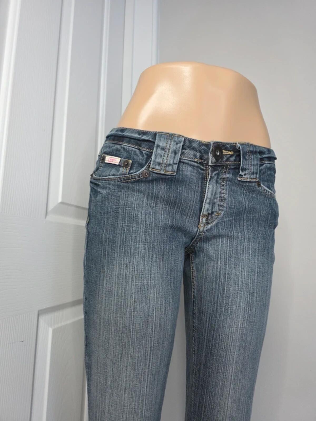 Candie's Low Rise Skinny Vintage Y2K Jeans UK Size 10 Petite