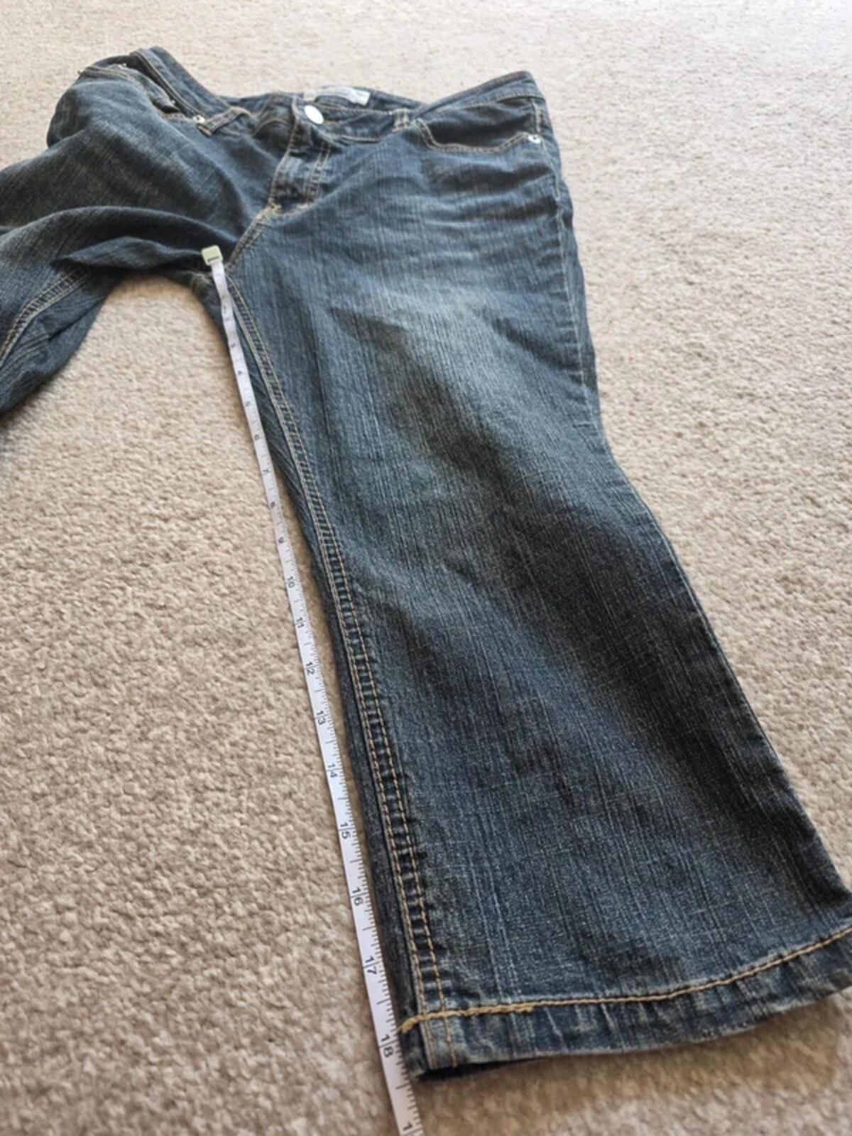 Vintage Y2K J Honey Mid Rise Cropped Jeans UK Size 10