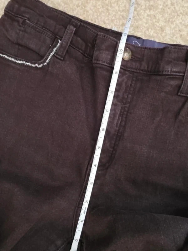 NYDJ Mid Rise Flared Vintage Y2K Jeans UK Size 12