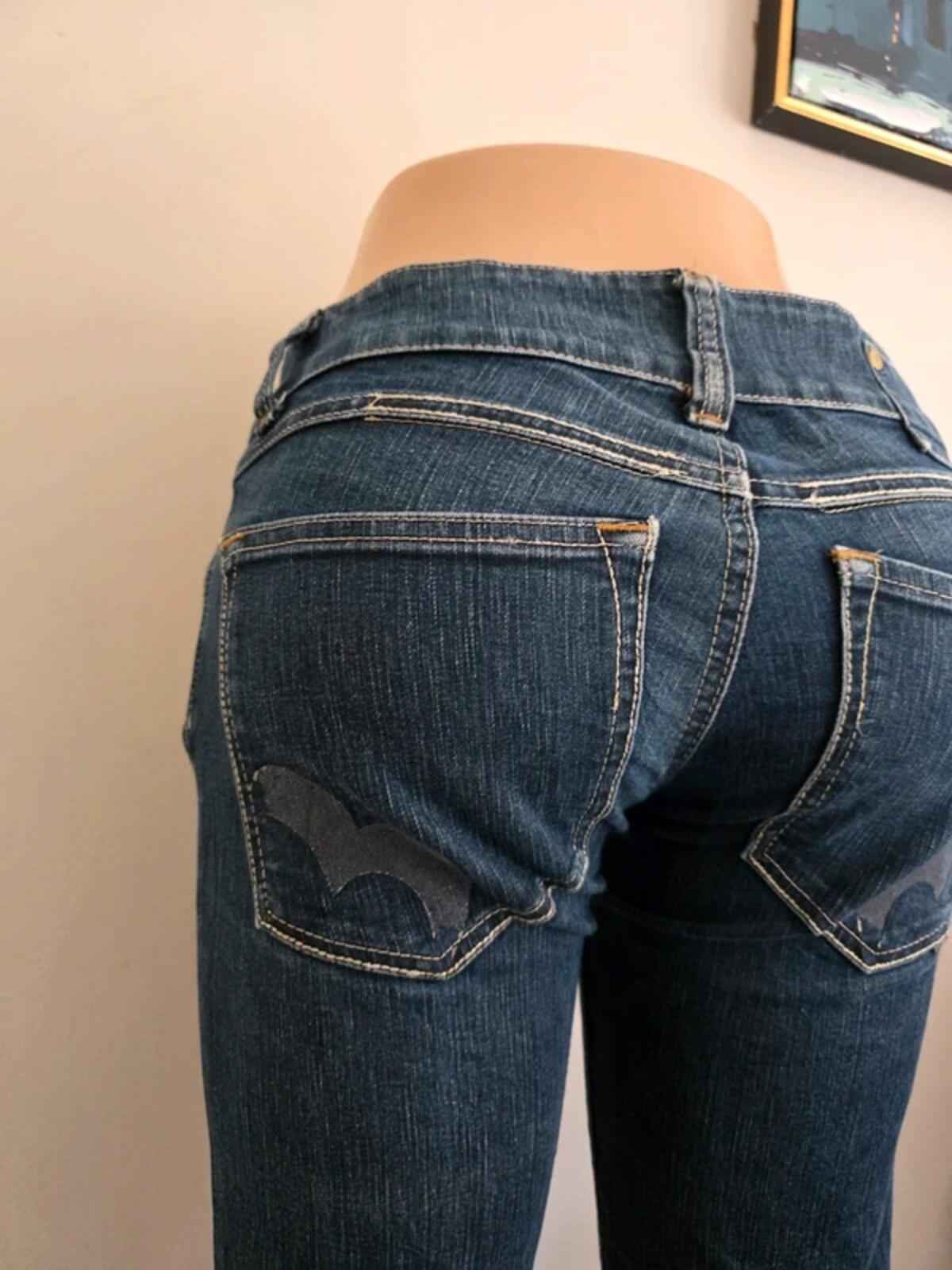 Bik Bok Low Rise Skinny Vintage Y2K Jeans UK Size 8/10