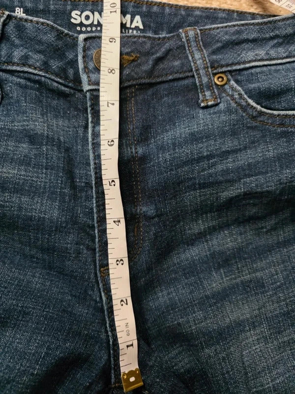Vintage Y2K Sonoma Mid Rise Bootcut Jeans UK Size 10 Tall