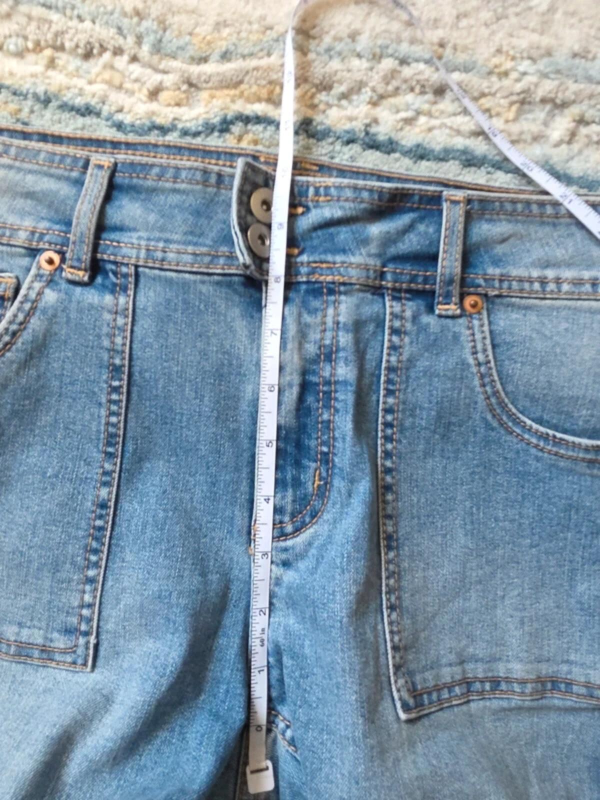No Boundaries Mid Rise Flared Jeans UK Size 14