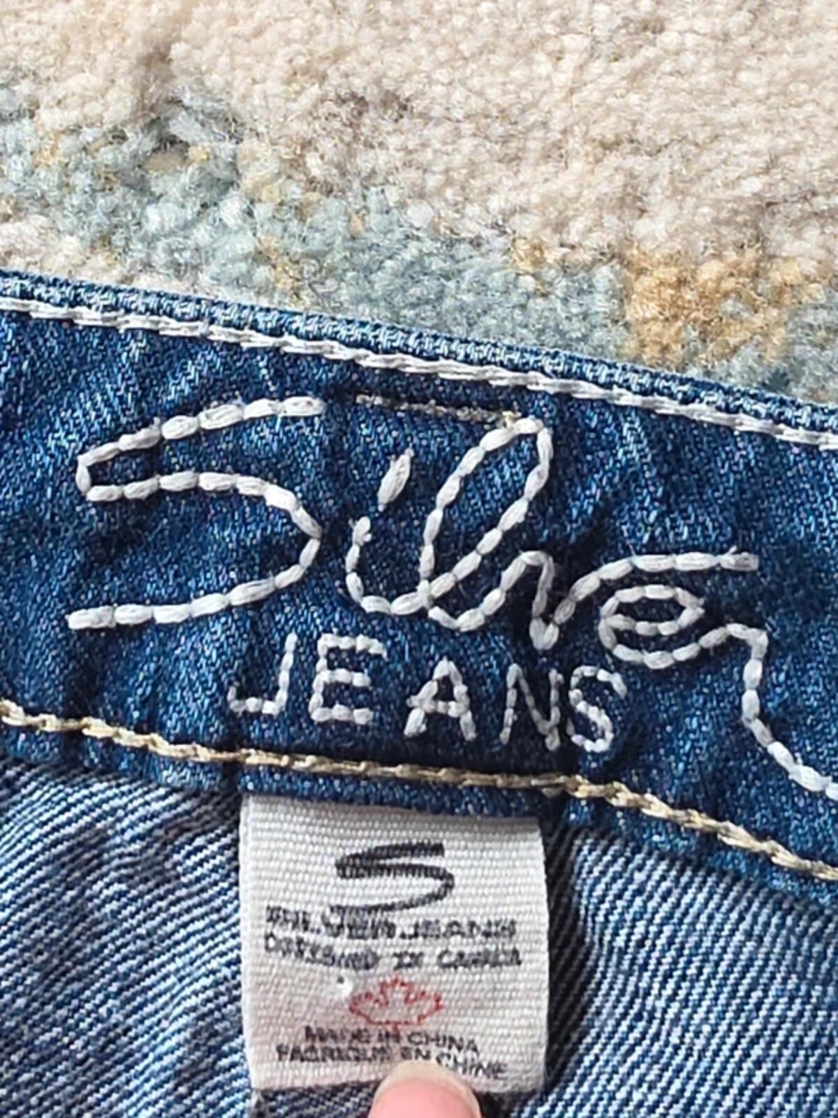 Silver Jeans Ultra Low Rise Bootcut Vintage Y2K Jeans UK Size 4/6 Tall