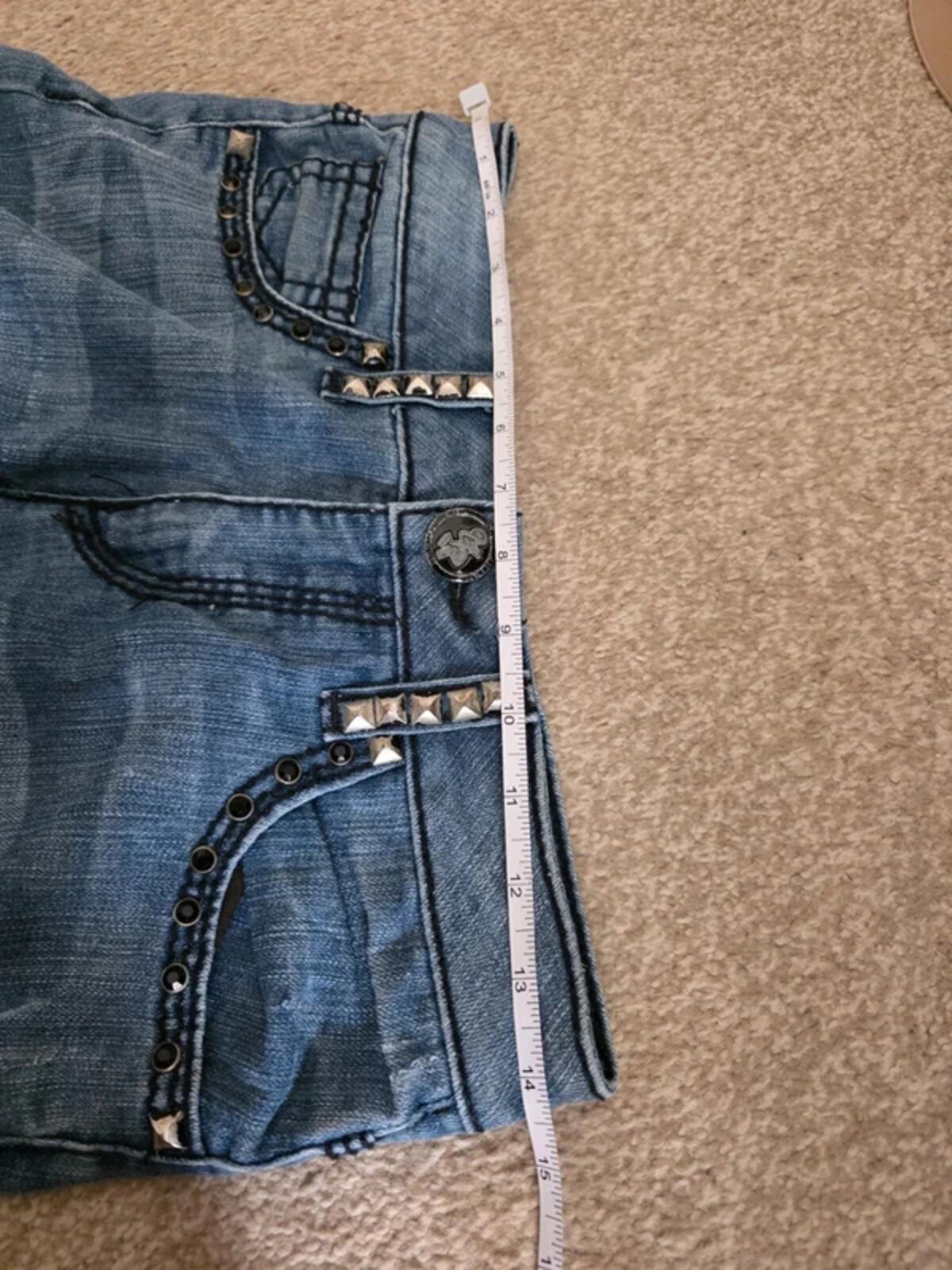Vintage Y2K Uknighted Mid Rise Bootcut Jeans UK Size 8