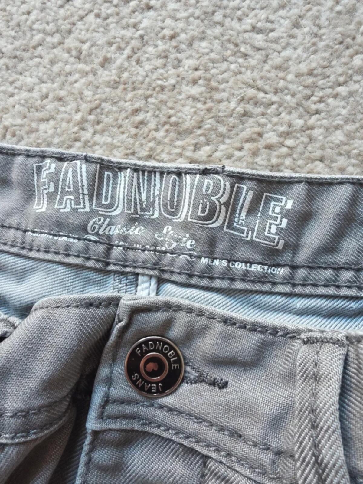 Vintage Y2K Fadnoble Mid Rise Straight Leg Jeans UK Size 12