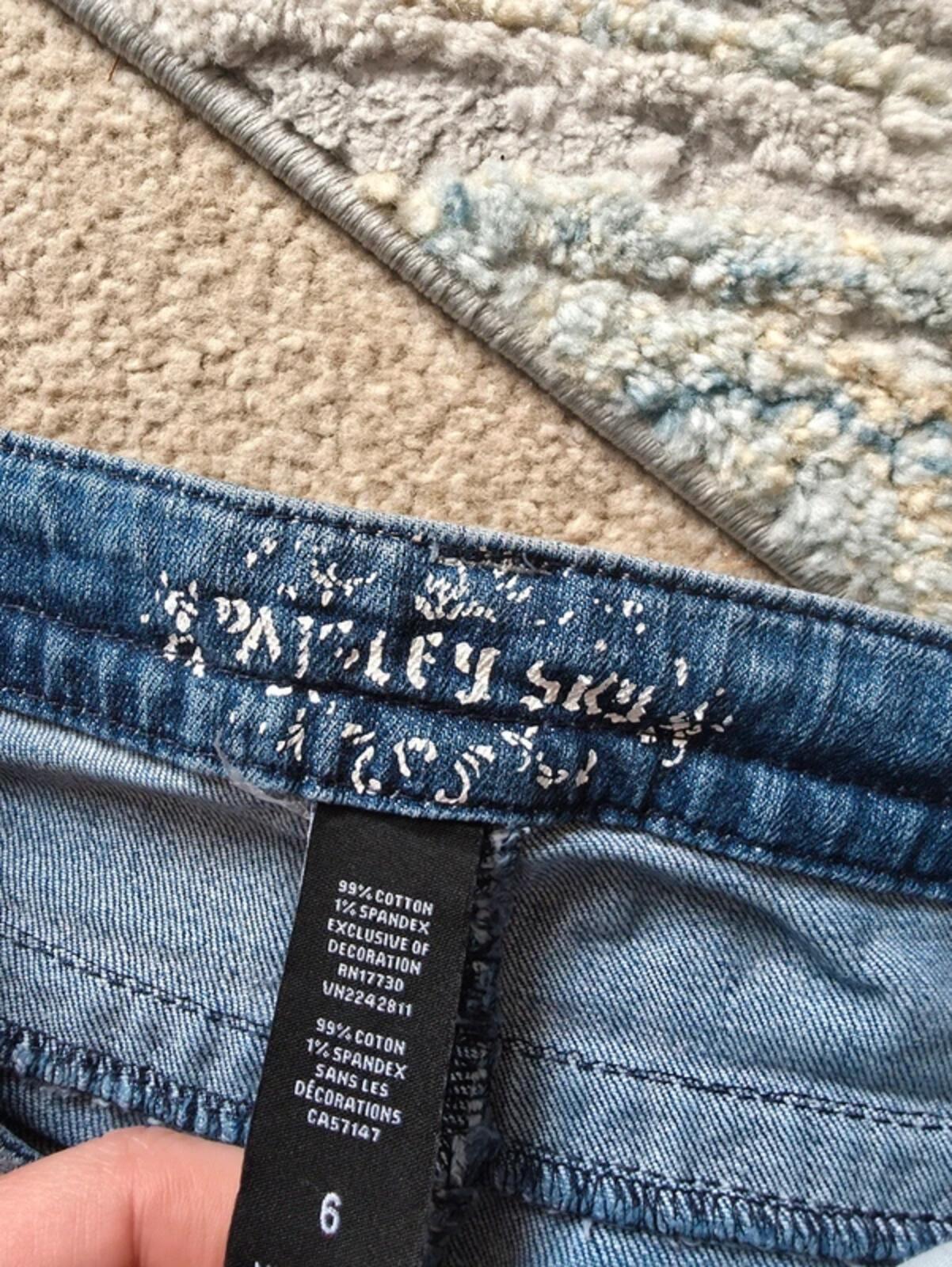Paisley's Sky Low Rise Bootcut Vintage Y2K Jeans UK Size 10 Petite