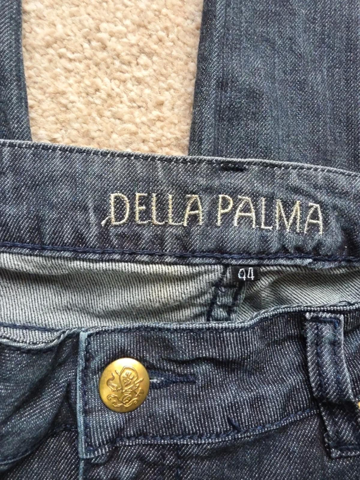 Vintage Y2K Della Palma Mid Rise Straight Jeans UK Size 16 Tall