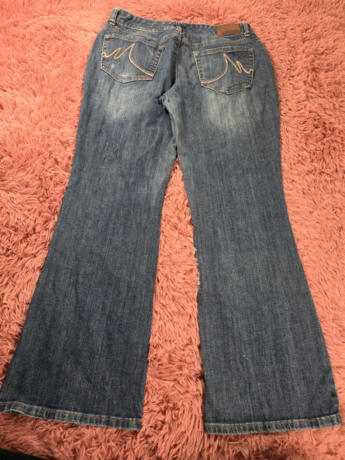 Vintage Y2K Maurices Mid Rise Bootcut Jeans UK Size 12 Petite