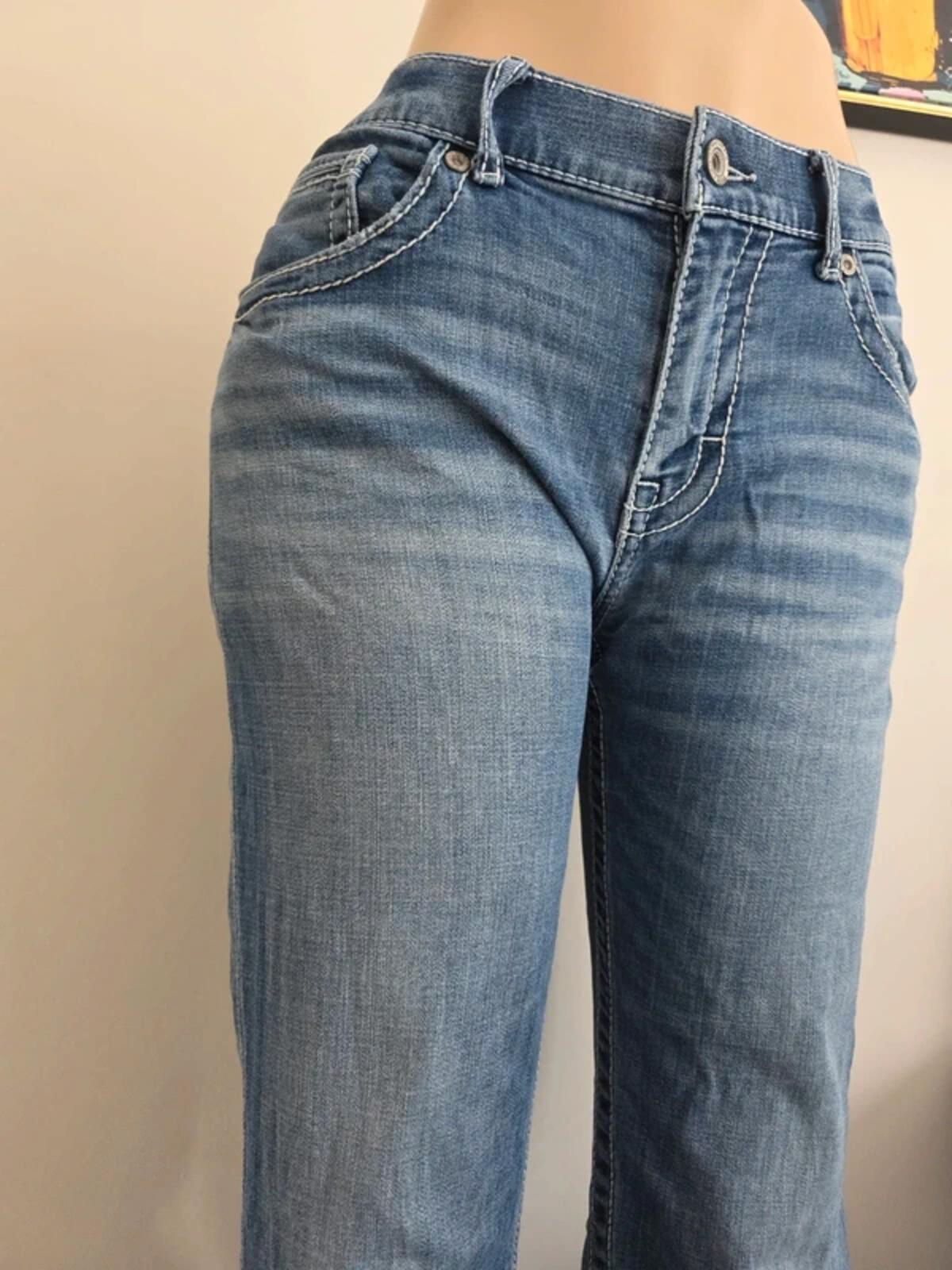 BKE Mid Rise Bootcut Vintage Y2K Jeans UK Size 16 Tall