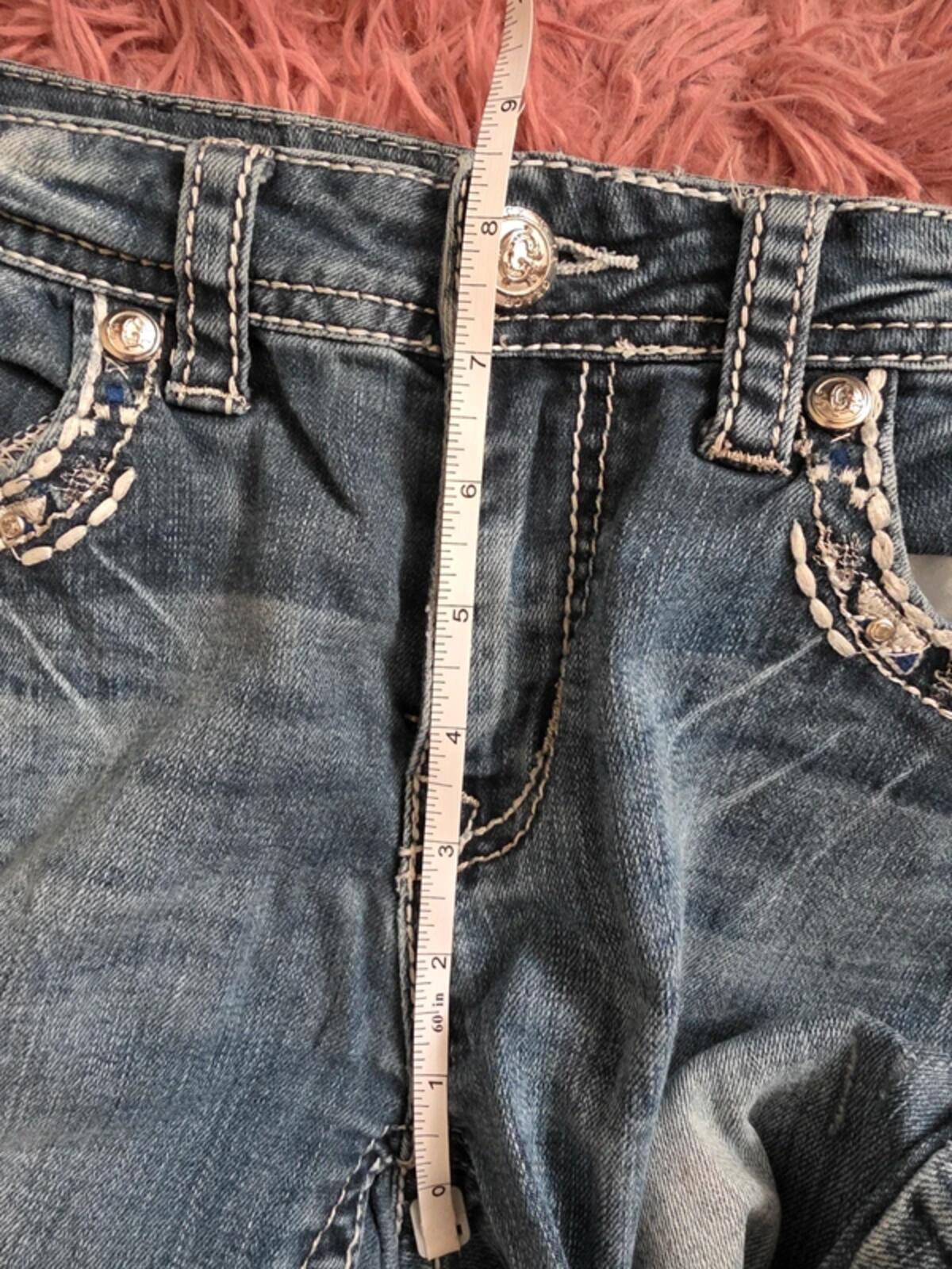 Grace in LA Mid Rise Bootcut Vintage Y2K Jeans UK Size 8 Tall