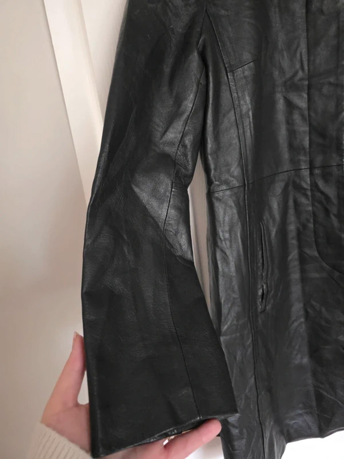 Vintage Y2K Fairweather Genuine Leather Long Coat Women’s Size M (Oversized Fit)