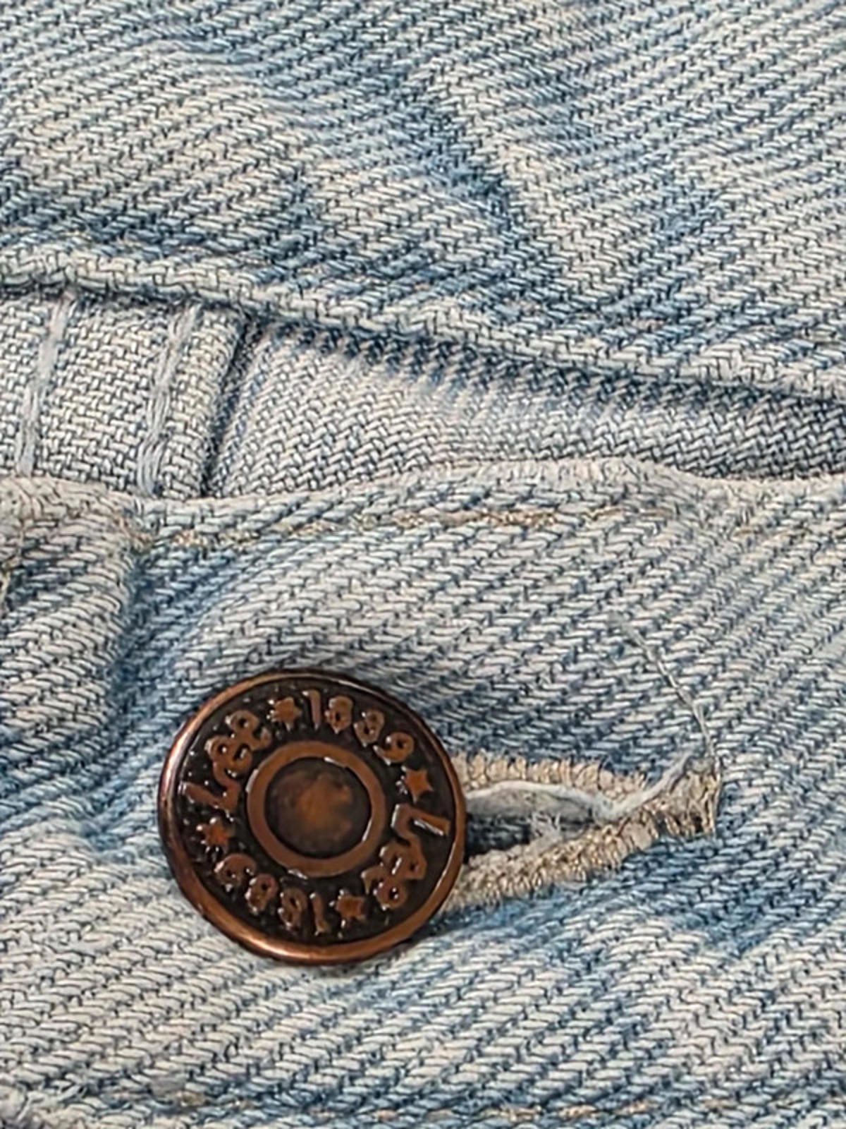 Vintage Y2K Lee Mum Jeans Light Blue Denim UK Size 10 Tall