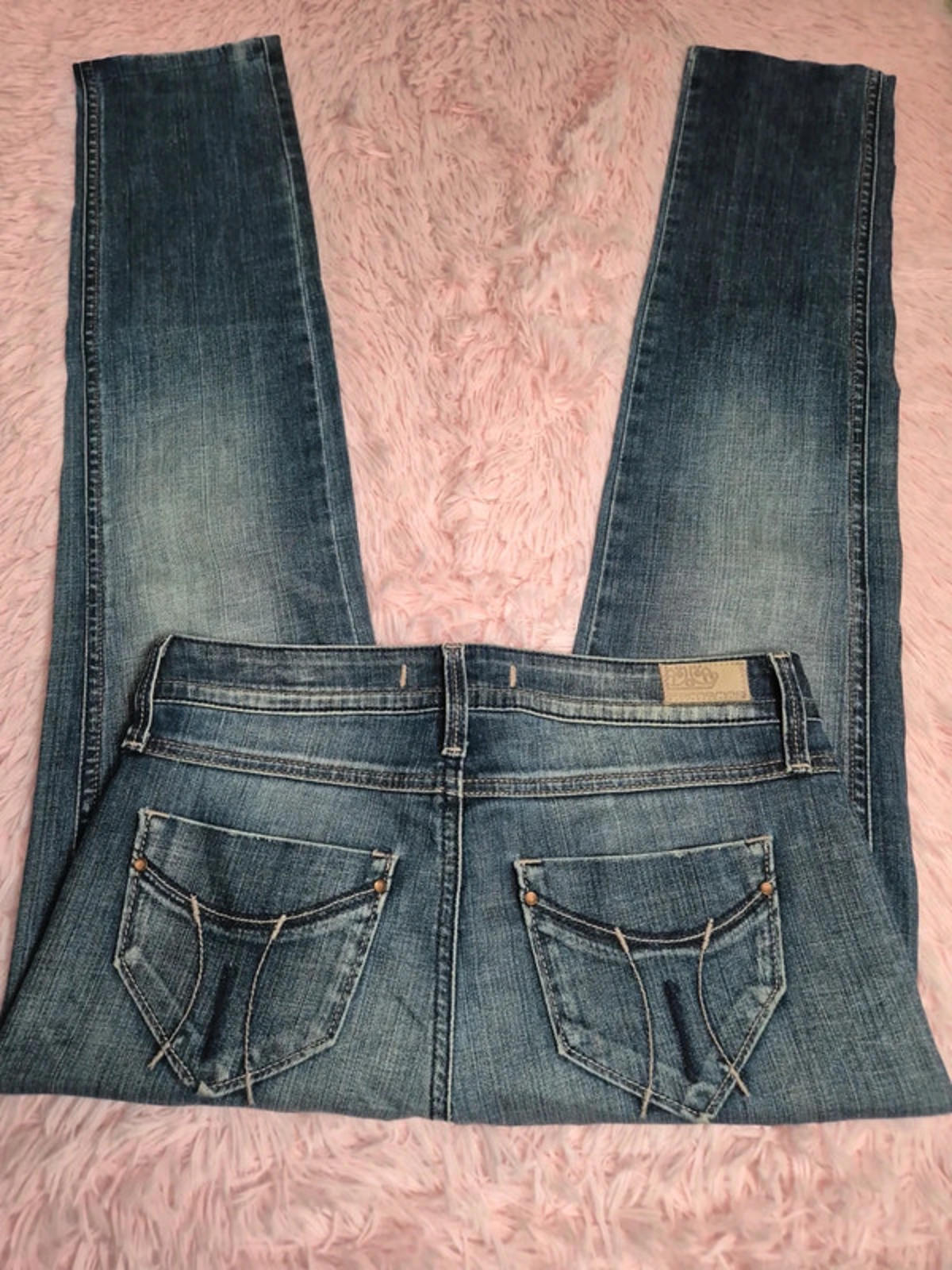 Vintage Y2K Straight Jeans UK size 10 Petite
