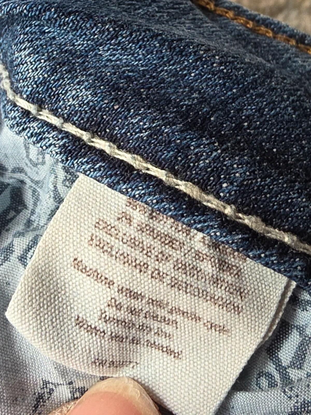 Decree Low Rise Bootcut Vintage Y2K Jeans UK Size 8/10