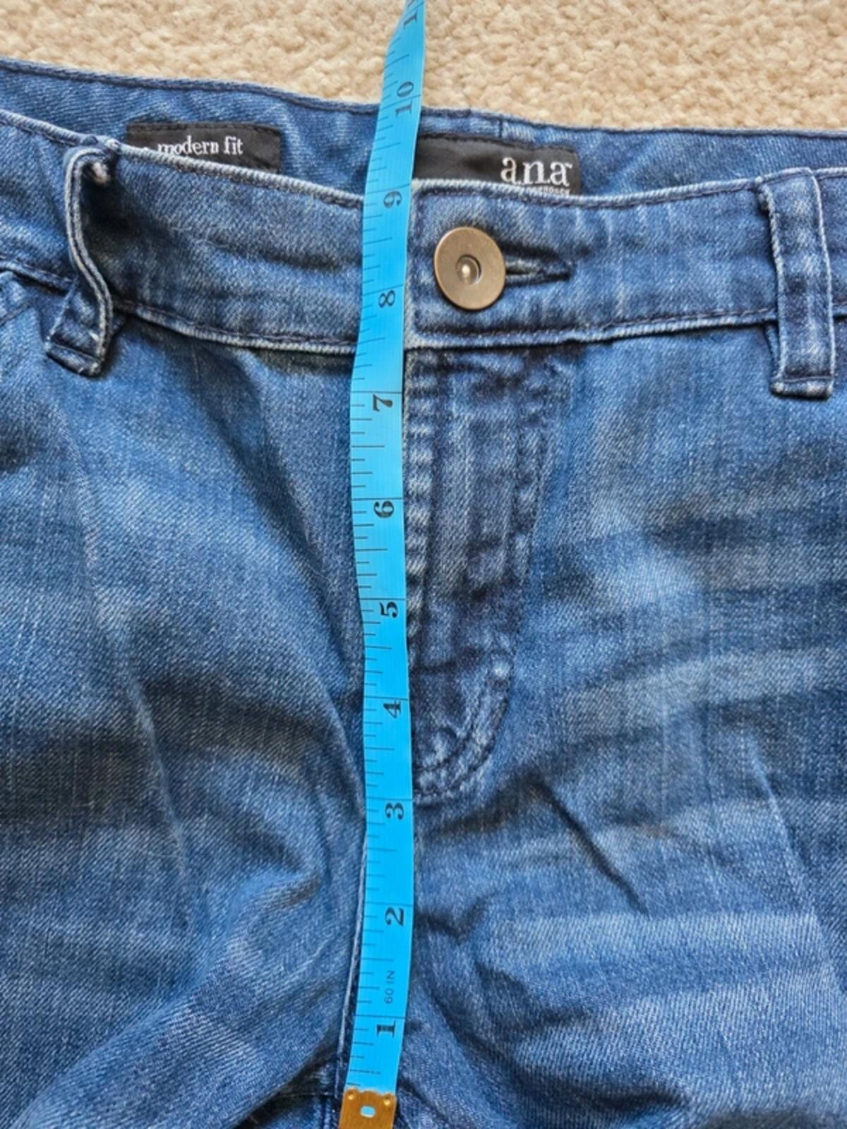 ANA A New Approach Mid Rise Bootcut Jeans UK Size 14