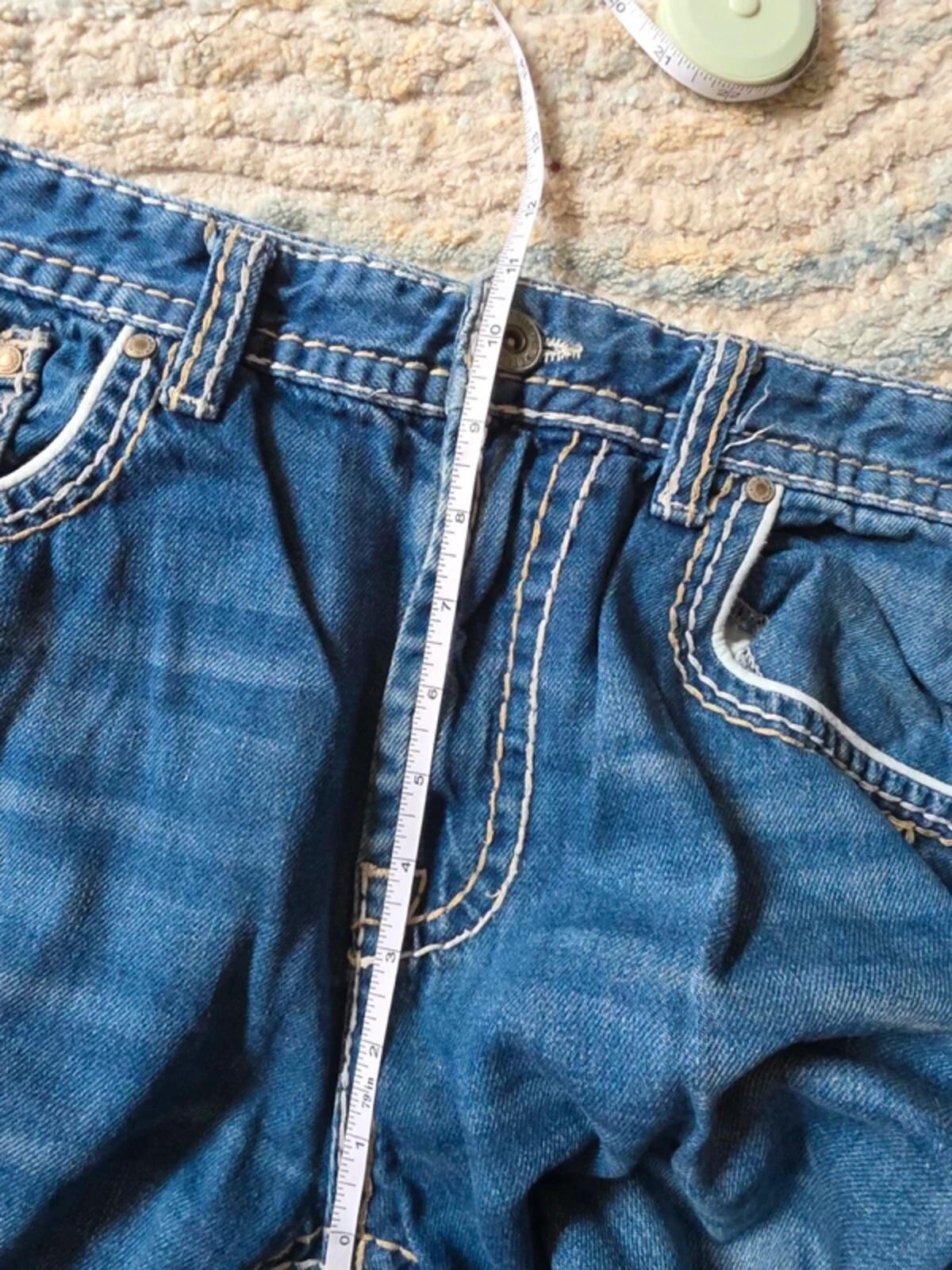 Denim 1982 Vintage Y2K High Rise Straight Leg Jeans UK Size 14 Petite