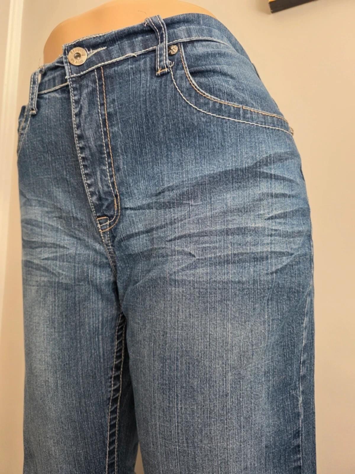 Firefly Mid Rise Flared Vintage Y2K Jeans UK Size 14