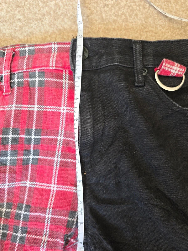 HT Denim Stinger Mid Rise Skinny Cargo Jeans UK Size 10/12