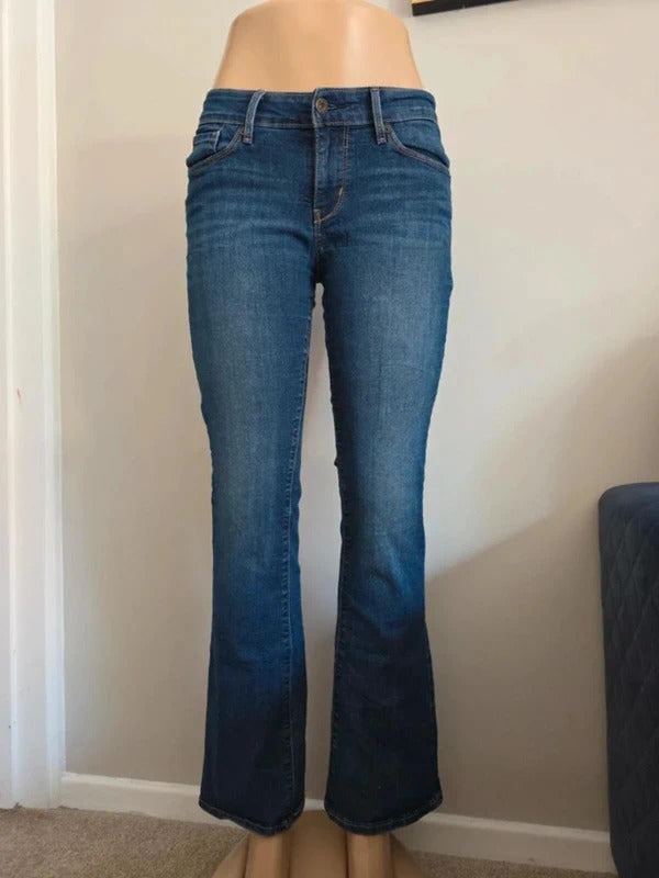 Levi's Denizen Low Rise Bootcut Vintage Y2K Jeans UK Size 8