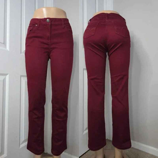 Cleo Mid Rise Straight Leg Jeans UK Size 8/10 Petite