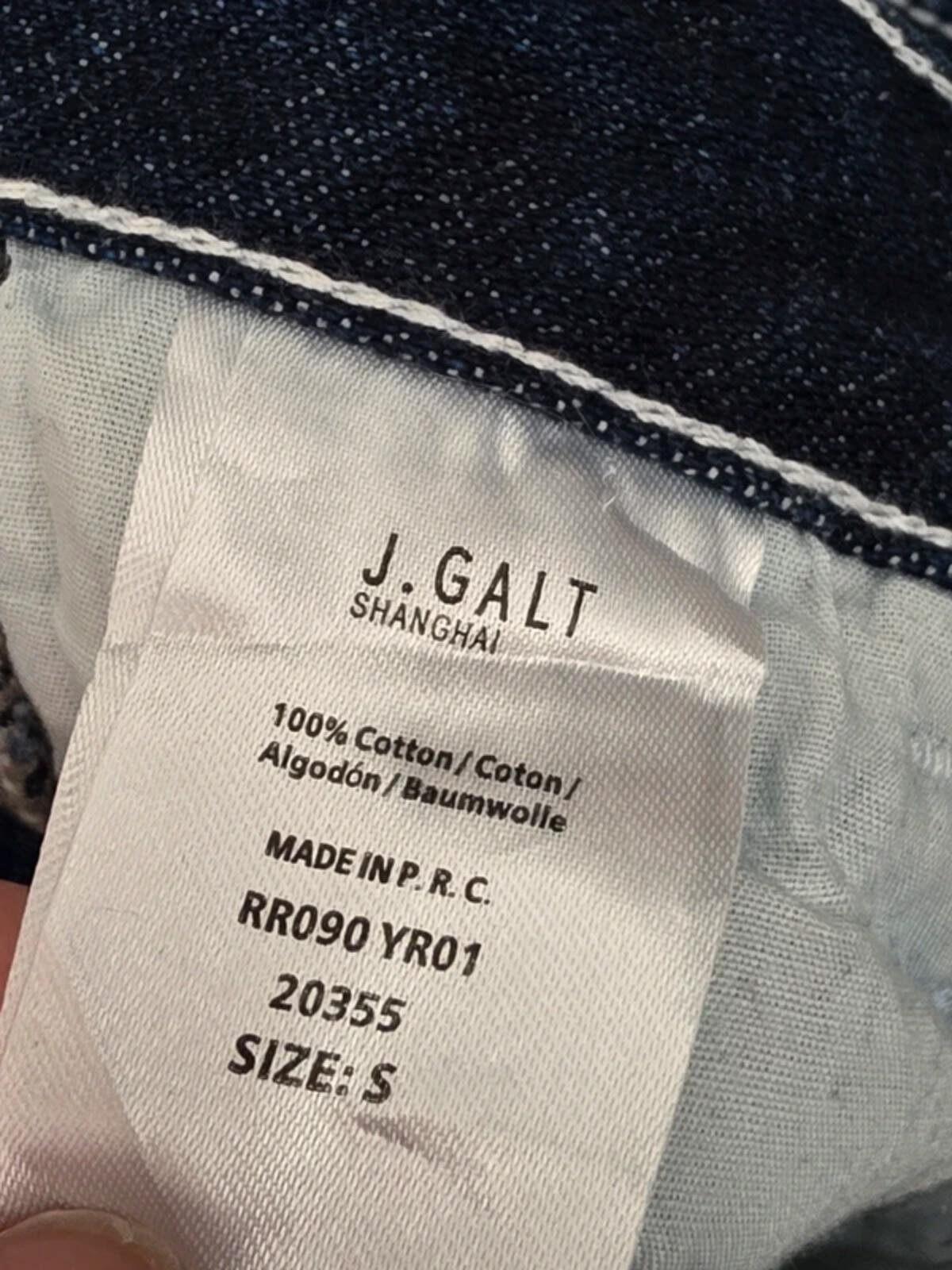 J. GALT High Rise Carpenter Vintage Y2K Jeans UK Size 4/6 Petite