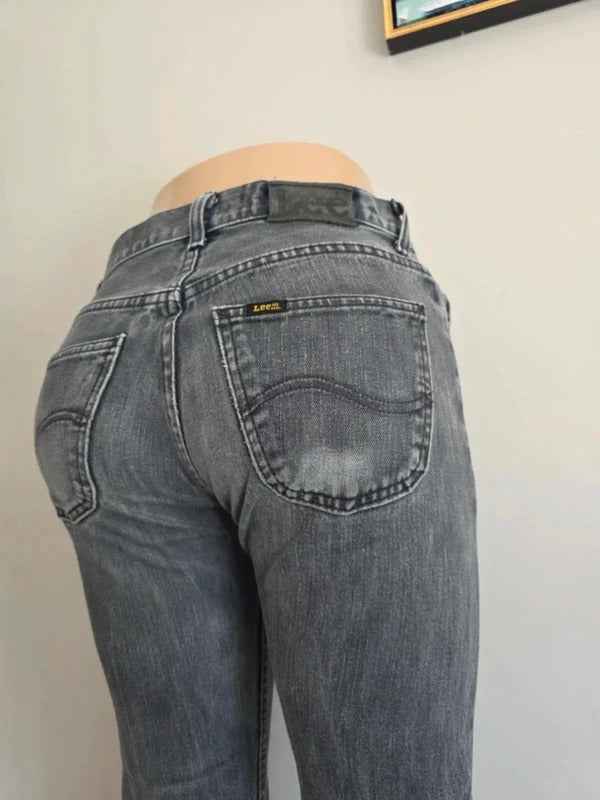 Lee Mid Rise Bootcut Vintage Y2K Jeans UK Size 6/8