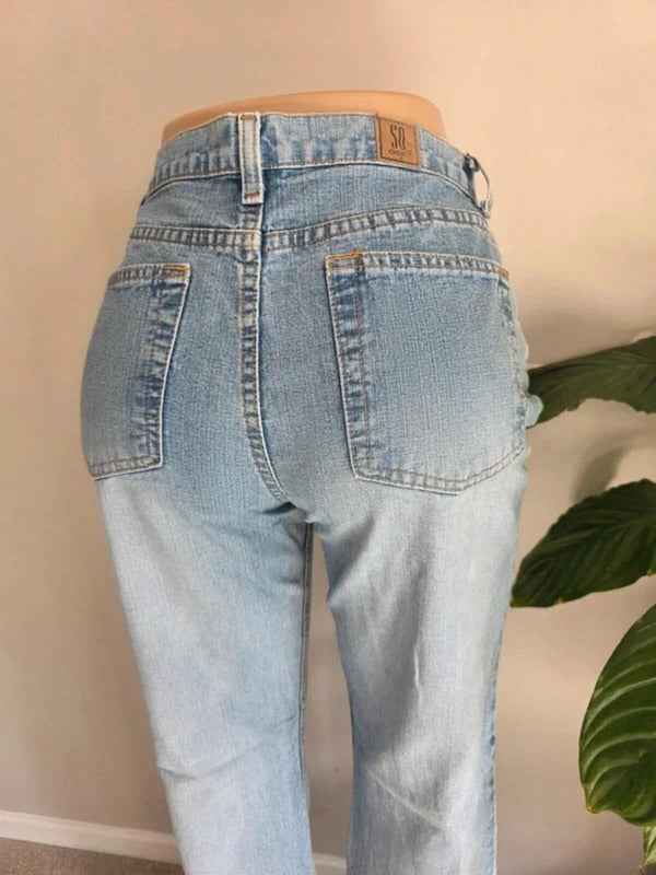 Vintage Y2K So GSJC Mid Rise Bootcut Jeans UK Size 14