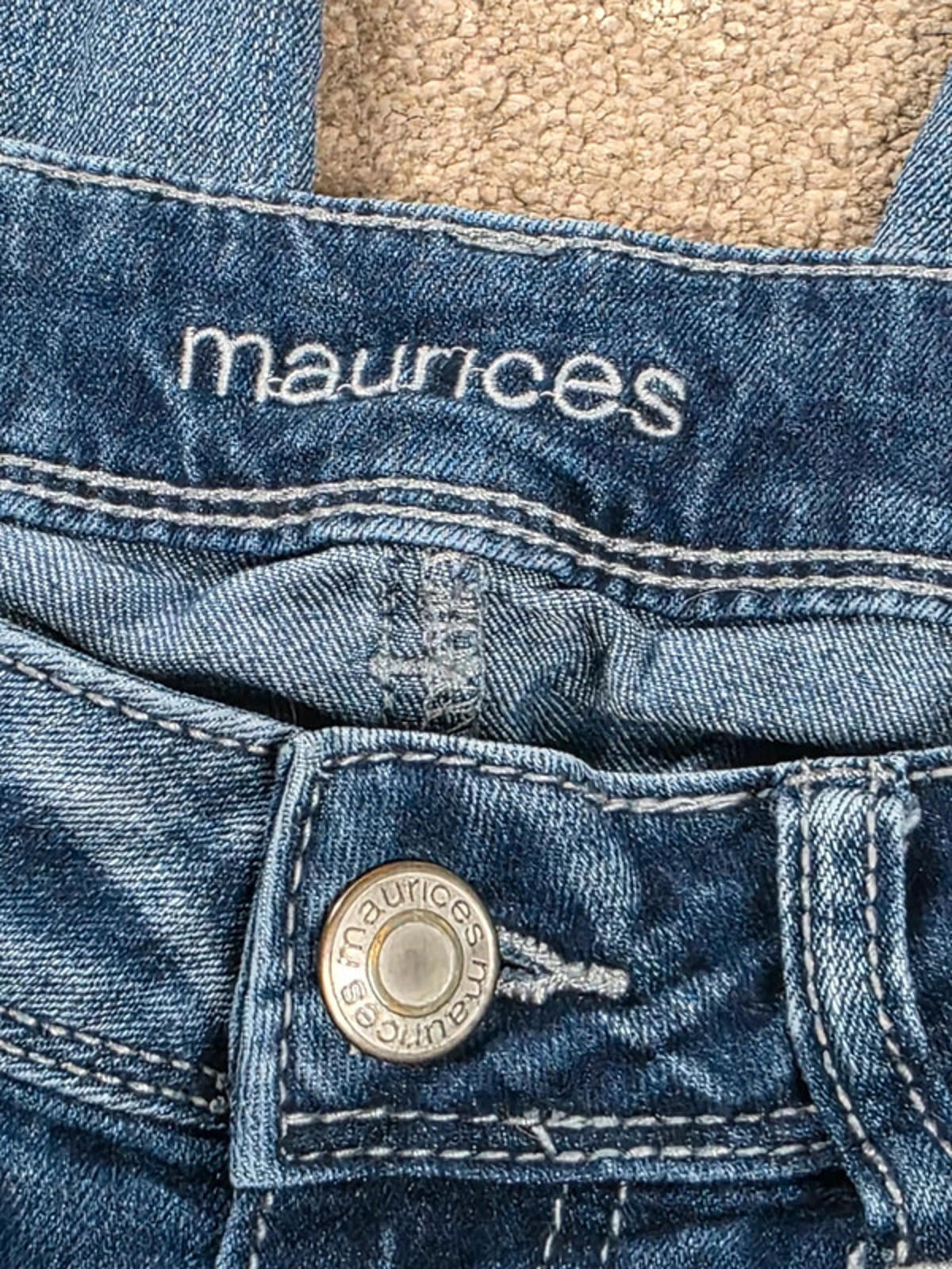 Vintage Y2K Maurices Low Rise Bootcut Jeans UK Size 10