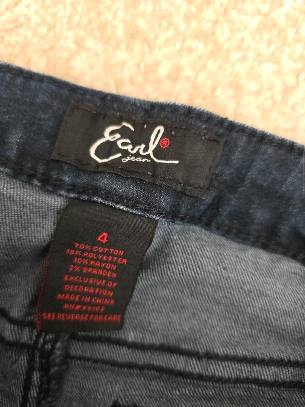 Earl Slim Boot Mid Rise Vintage Y2K Jeans UK Size 8