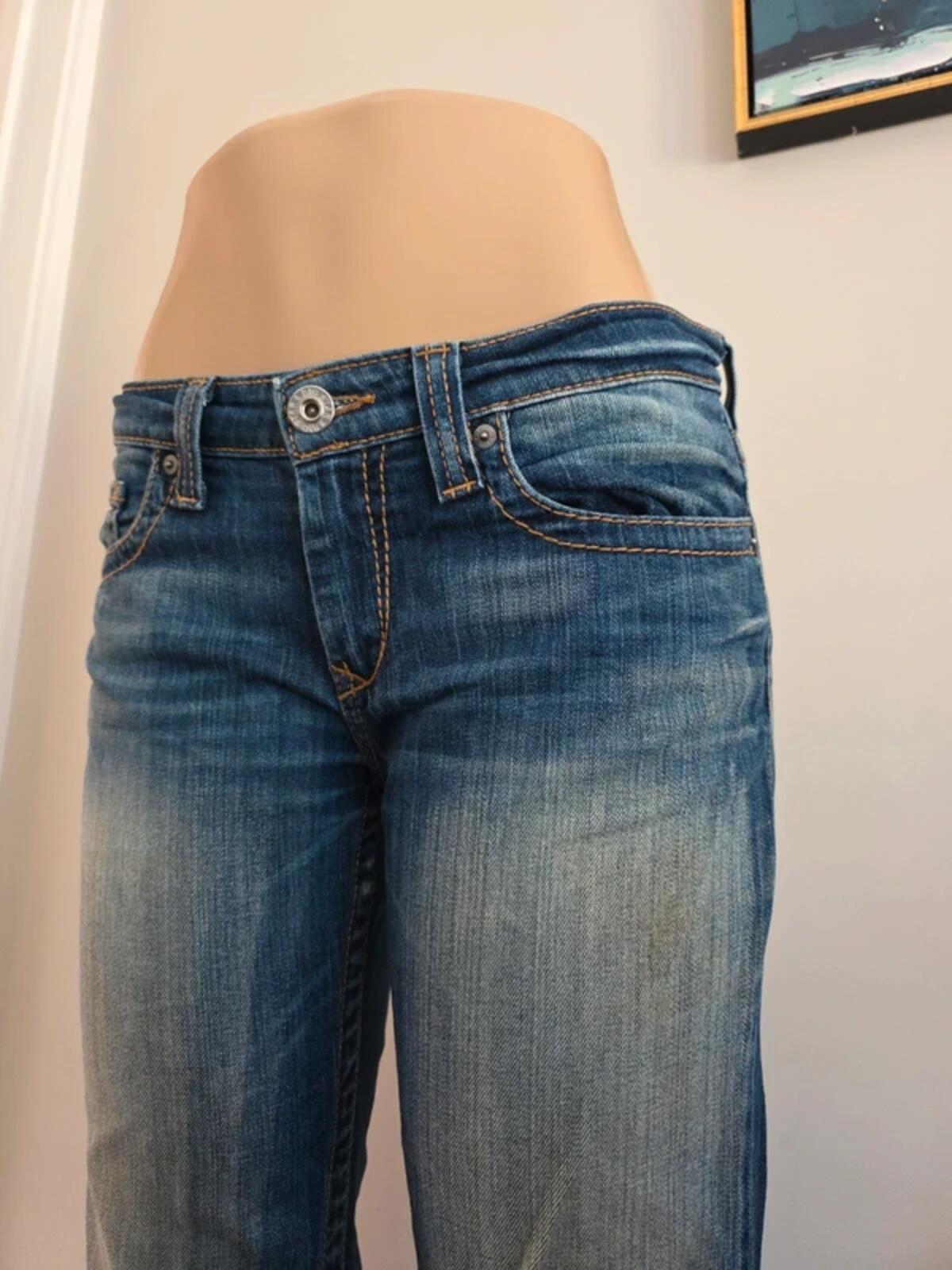 Big Star Low Rise Bootcut Vintage Y2K Jeans UK Size 10 Petite
