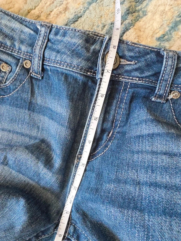 Maurices Low Rise Baby Bootcut Vintage Y2K Jeans UK Size 8