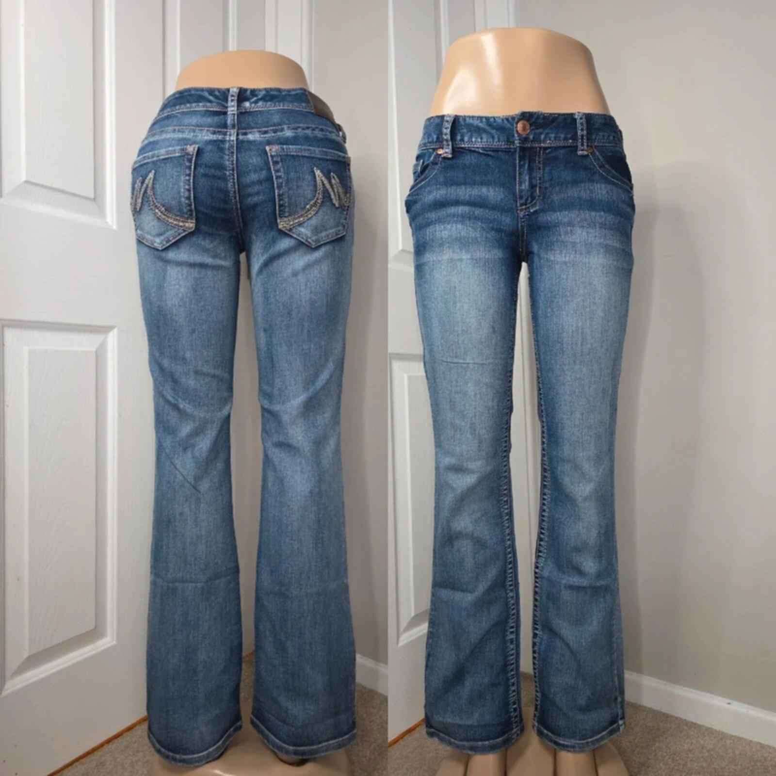 Maurices Low Rise Bootcut Jeans UK Size 8/10 Vintage Y2K