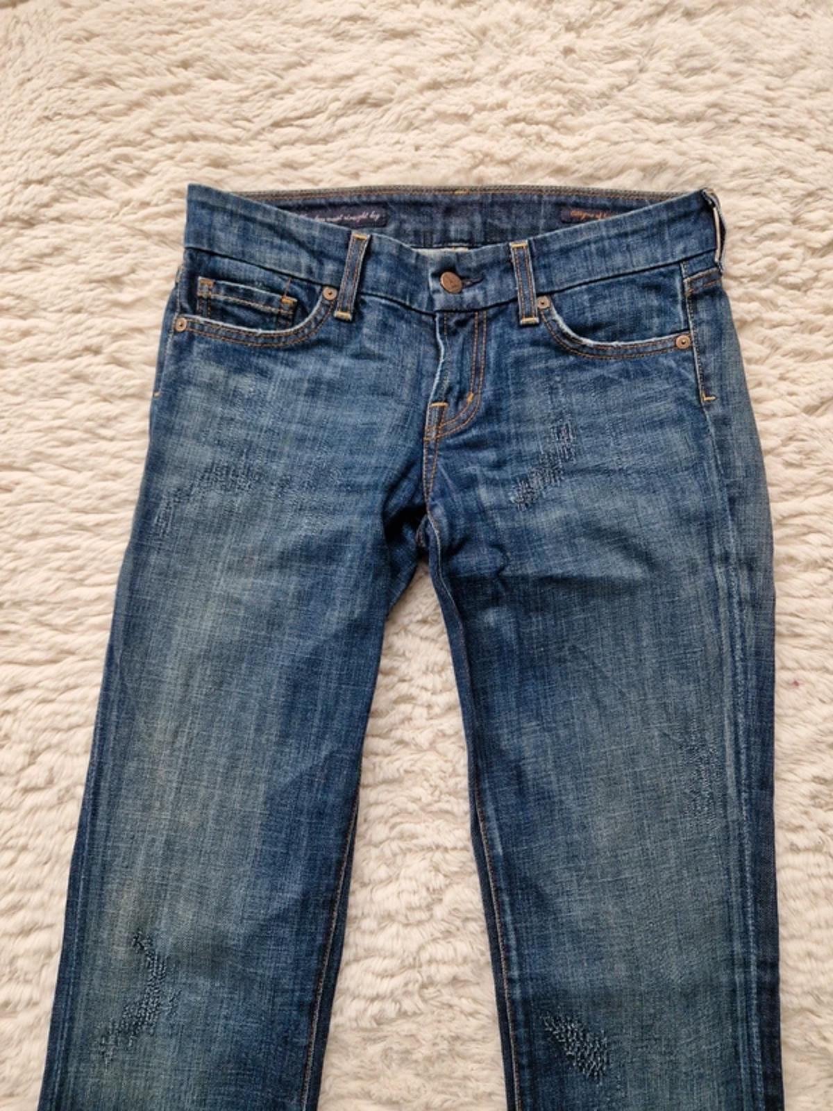 Y2K "Citizens of Humanity" Ultra Low Rise Bootcut Indie Grunge Festival Denim UK 8 Tall
