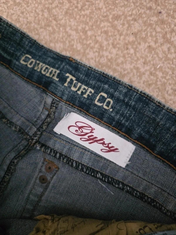Gypsy Low Rise Bootcut Vintage Y2K Jeans UK Size 10