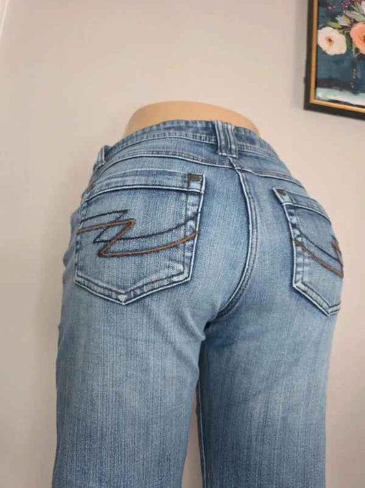Cecil Mid Rise Relaxed Bootcut Jeans UK Size 8/10 Petite