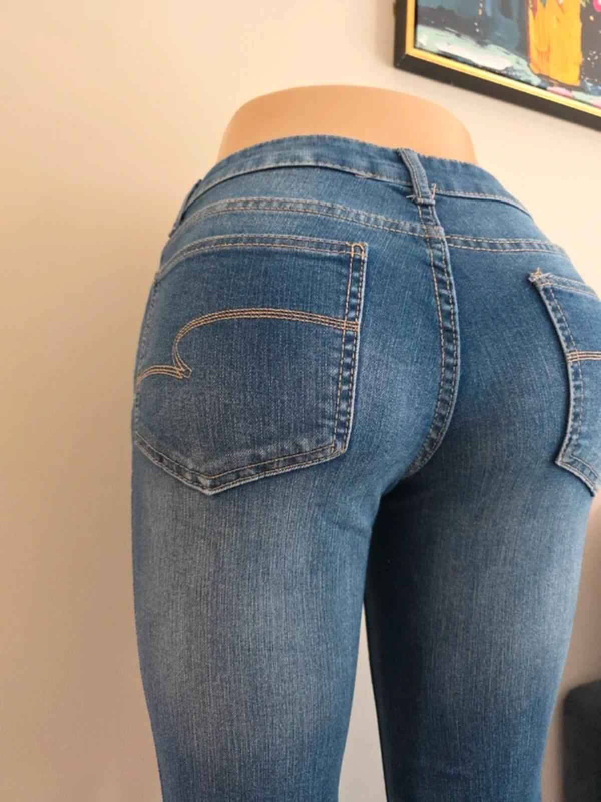 Time and Tru Vintage Y2K Petite Mid Rise Bootcut Jeans UK Size 8
