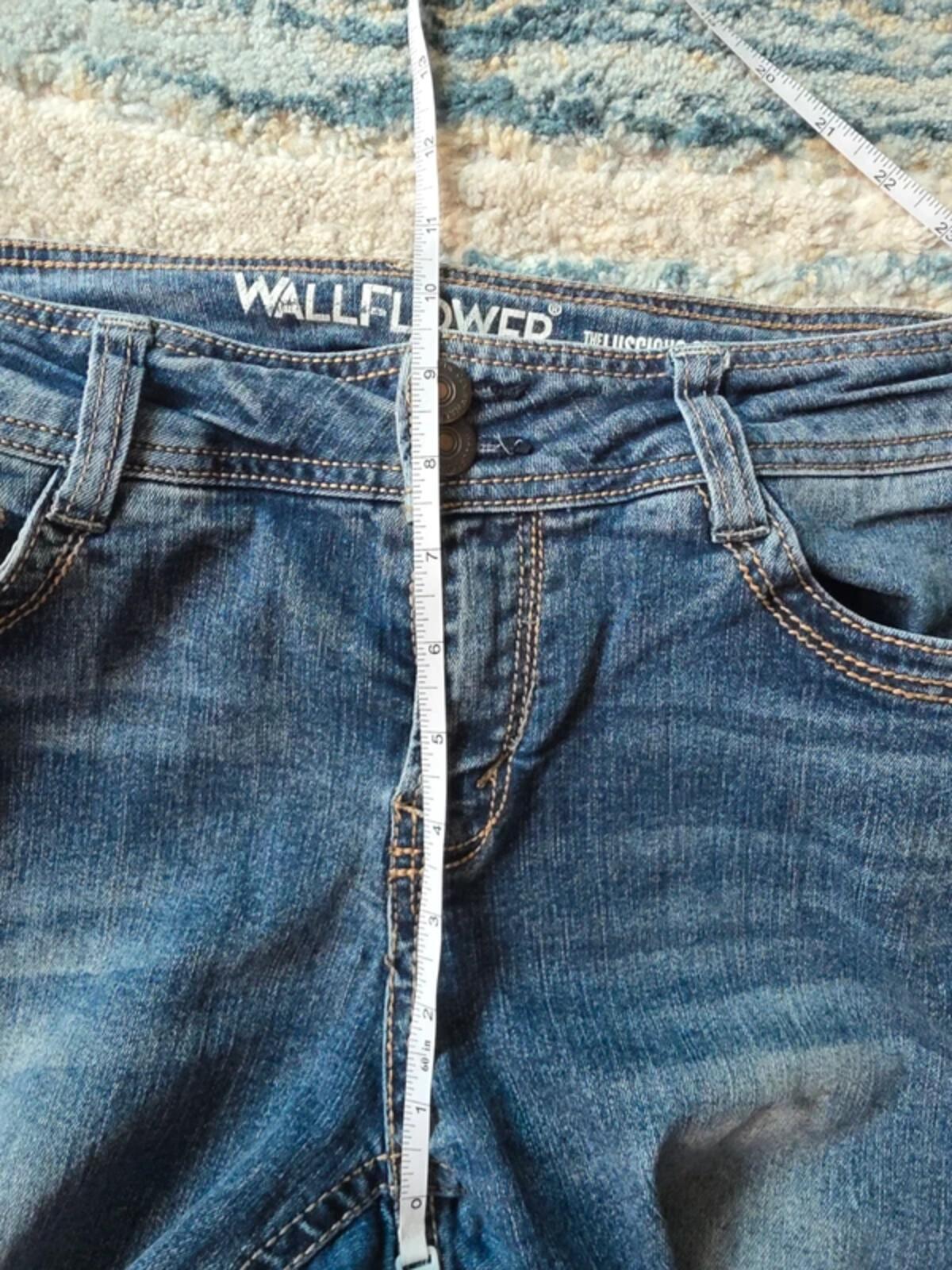 Wallflower Mid Rise Bootcut Vintage Y2K Jeans UK Size 12 Tall