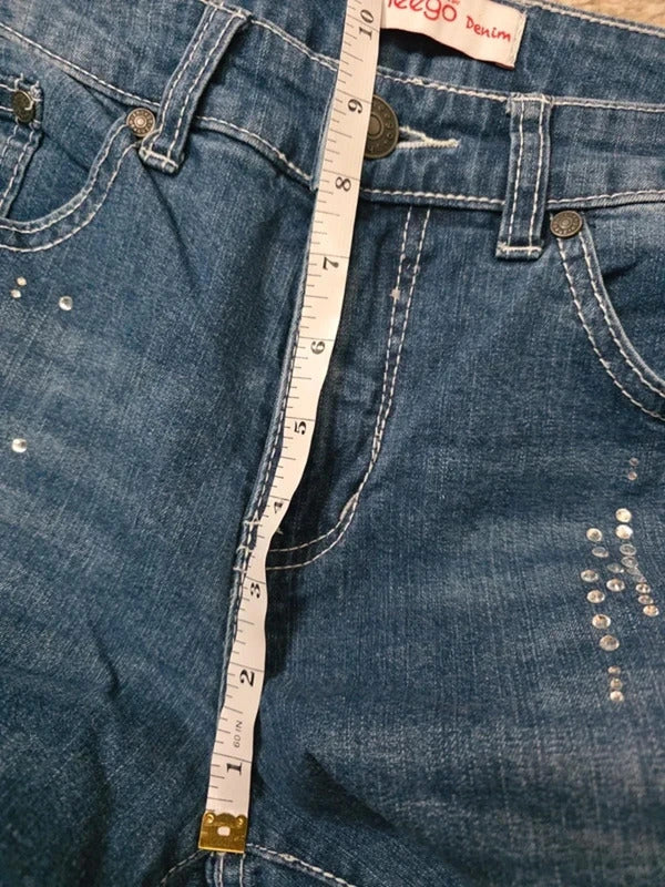 Vintage Y2K Sheego Mid Rise Bootcut Jeans UK Size 12