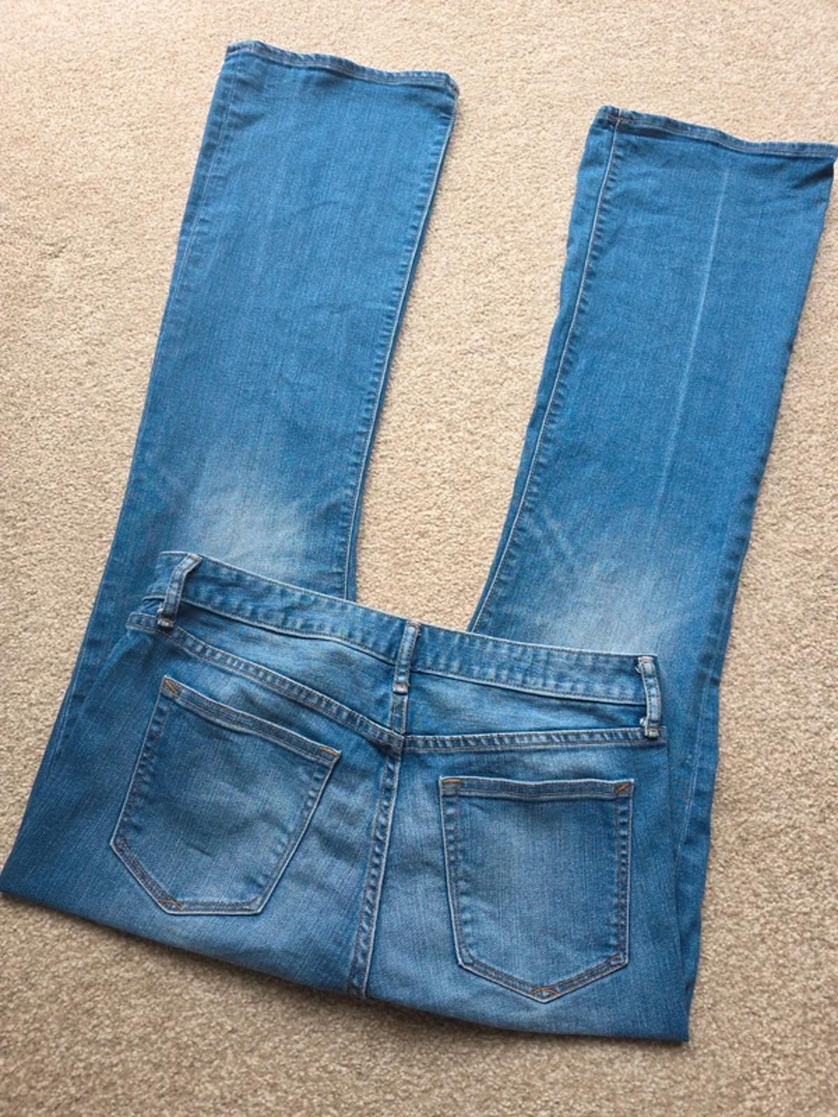 Vintage Y2K Gap 1969 Mid Rise Bootcut Jeans UK Size 12 Tall