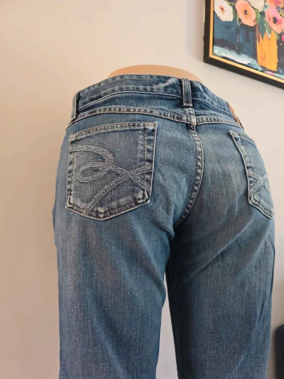 BKE Mid Rise Bootcut Vintage Y2K Jeans UK Size 14 Tall