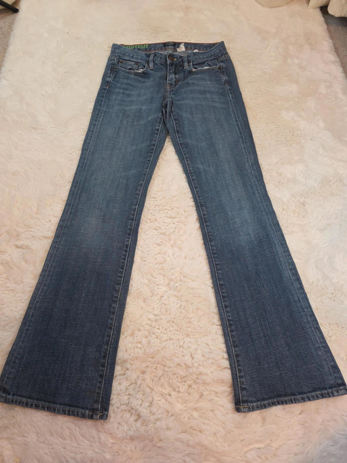 Vintage Y2K J.Crew Low Rise Bootcut Jeans UK Size 8