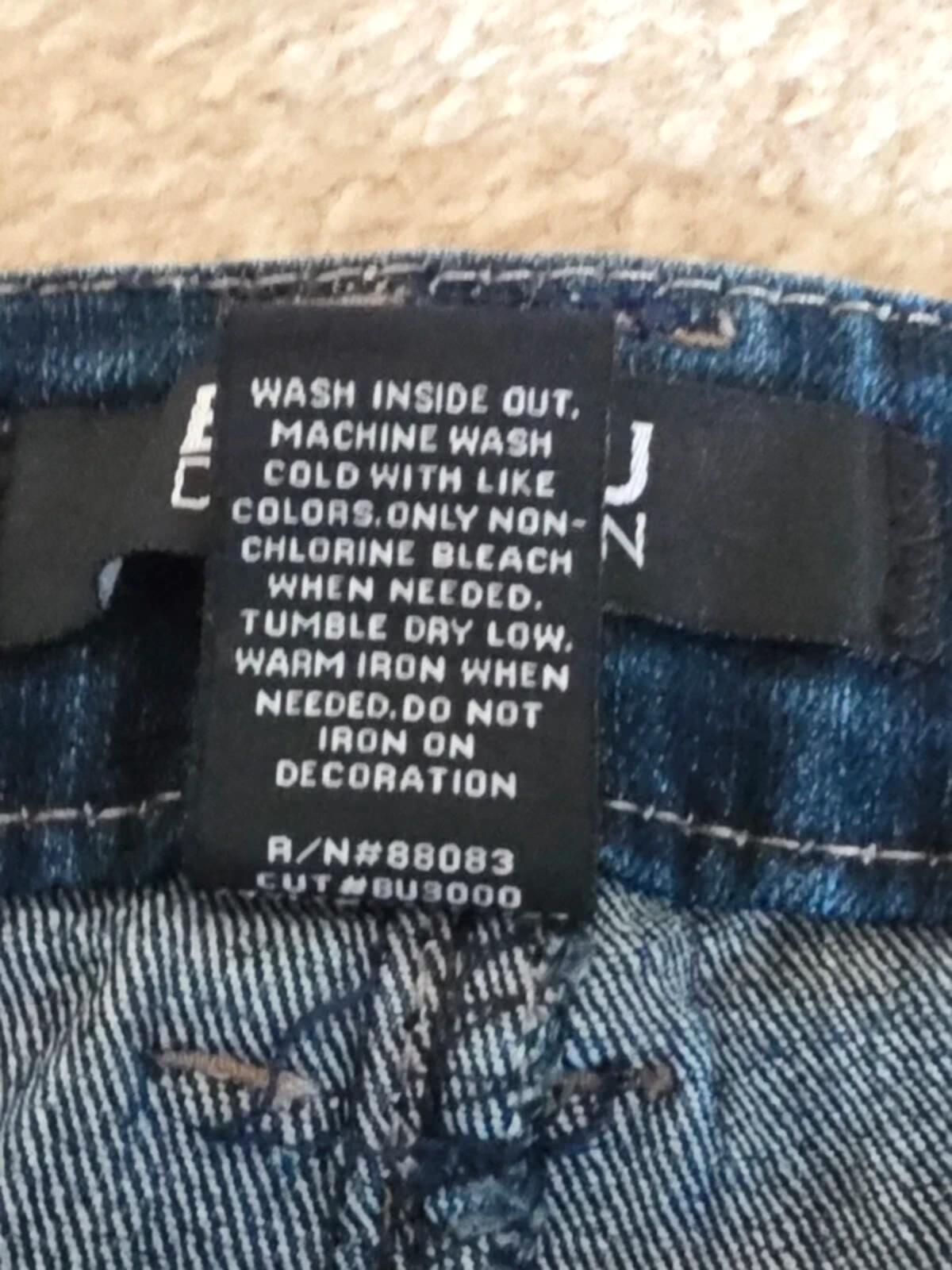 Beau Dawson Vintage Y2K Mid Rise Straight Jeans UK Size 10
